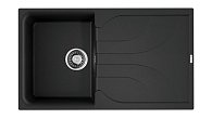 Мойка Omoikiri Yasugata 86-BL Tetogranit/черный (фото 1)