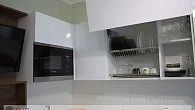 Угловая кухня модерн Cleaf LN66 Sherwood пластик/МДФ/ЛДСП ОР181225 (фото 12)