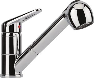  FRANKE NOVARA PLUS, хром, с выдвижным шлангом1