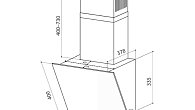 Вытяжка LEX TOUCH 600 IVORY LIGHT (белый антик) (фото 5)
