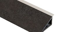Пристеночный бортик Гранит Верчелли серый (фото 1)