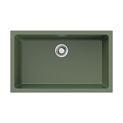 Omoikiri Okinoshima 76-U/I-OL Natceramic/olive1