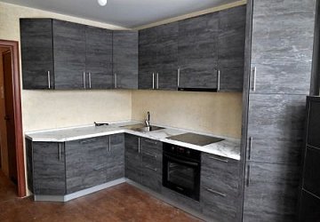 Угловая кухня лофт Syncron пластик/МДФ/ЛДСП 180х290 см