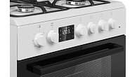 Газовая плита с электрической духовкой MAUNFELD MGC60ECW05 (фото 9)
