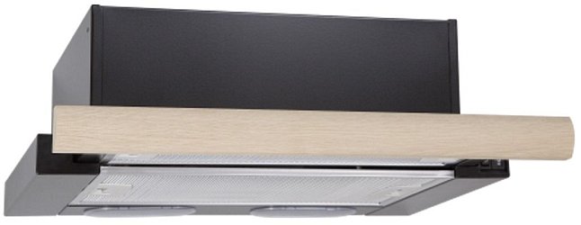 Elikor Интегра 60П-400-В2Л черный / дуб неокрашенный 1