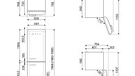Холодильник Smeg FAB32RRD5 (фото 8)