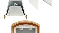 Вытяжка Elikor Ротонда 60П-650-П3Л бежевый / дуб крем патина золото (фото 3)