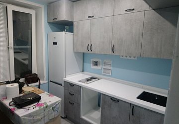 Кухня ЭД210301 пластик