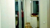 Шкаф-купе угловой с зеркальными вставками (фото 1)