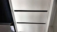Шкаф-купе две двери, черное стекло вставки (фото 3)