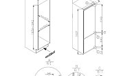 Холодильник MAUNFELD MBF193SLFW (фото 9)