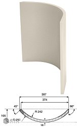 F19-600 ВОГНУТЫЙ