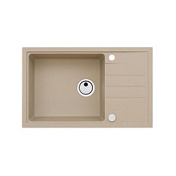 INTERMEZZO 130 GRANITAL BEIGE- G55 780X480X200 1X в компл.с сифоном 1117292, ALVEUS 1