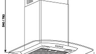 Вытяжка Kuppersberg KAMINOX 90 X (фото 4)
