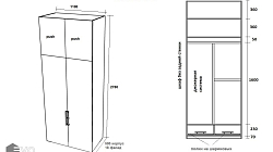 Мебель для прихожей и шкафы ЛМ201103