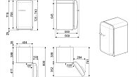 Мини-бар Smeg FAB5RPB5 (фото 6)