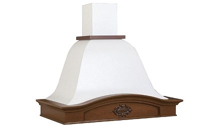 Viaona Cappe Лилия 90 с декорором луизана inca 900 белый муар1