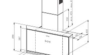 Вытяжка FABER TWICE ARIES BK GLASS/X A90 (фото 5)