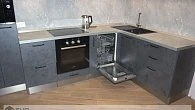 Угловая кухня модерн эмаль/МДФ РИ200804 (фото 9)