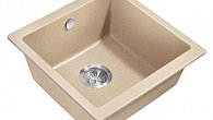 Мойка MILACIO Leon 45 Cuarzo (MC.77094) бежевый (фото 1)