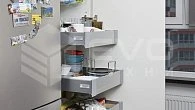 Прямая кухня с порталом Интегро пластик/МДФ/ЛДСП РН180906 (фото 9)