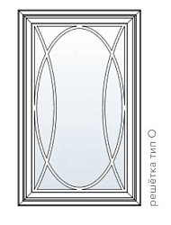 Венето Фондо фасад с решеткой тип О