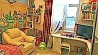 Детская комната, шкаф купе со столом (фото 3)