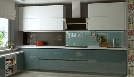Сочетание цветов мебели, стен, пола на кухне | malino-v.ru